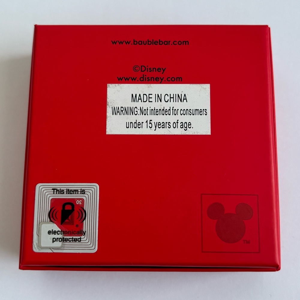 BaubleBar Disney Mickey Mouse Holiday Drinks Earring Set NIB New In Box - Picture 5 of 11